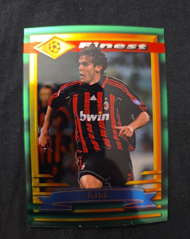 2022-23 Topps Finest Flashbacks UEFA Club Competitions #24 Kaká — front
