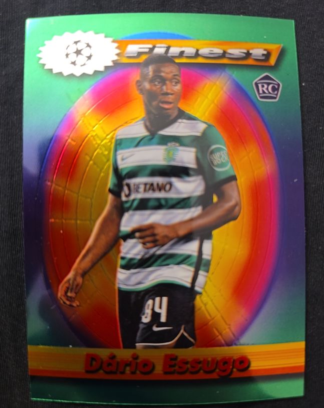2022-23 Topps Finest Flashbacks UEFA #20 Dário Essugo — front