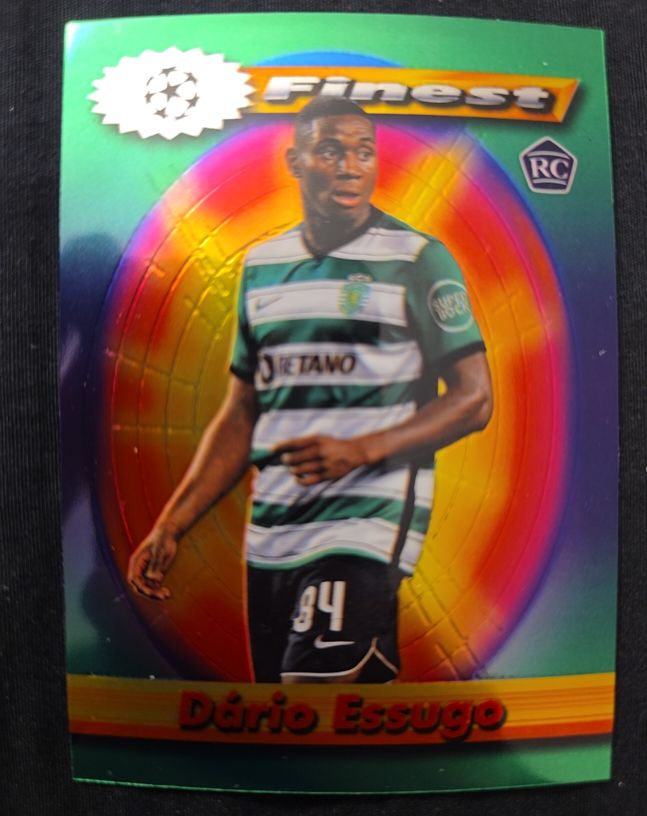 2022-23 Topps Finest Flashbacks UEFA #20 Dário Essugo — front