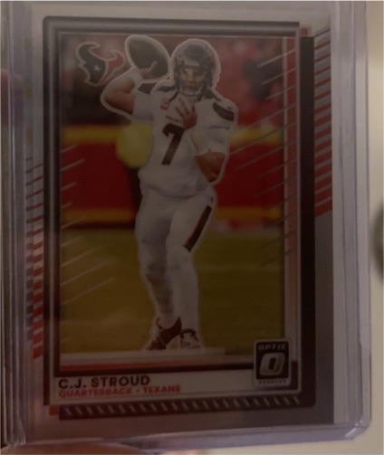 2025 Panini Donruss Optic #162 C.J. Stroud — front