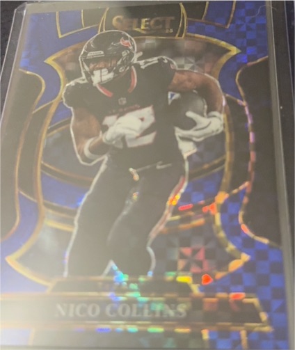 2025 Panini Select Concourse #35 Nico Collins — front
