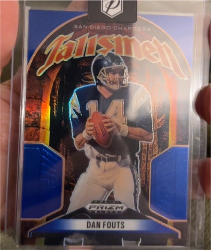 2025 Panini Prizm Black #15 Dan Fouts Talisman — front