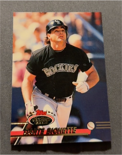 1993 Topps Stadium Club #616 Dante Bichette — front