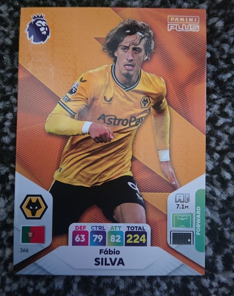 2024 Panini Adrenalyn XL Premier League Plus #366 Fábio Silva — front