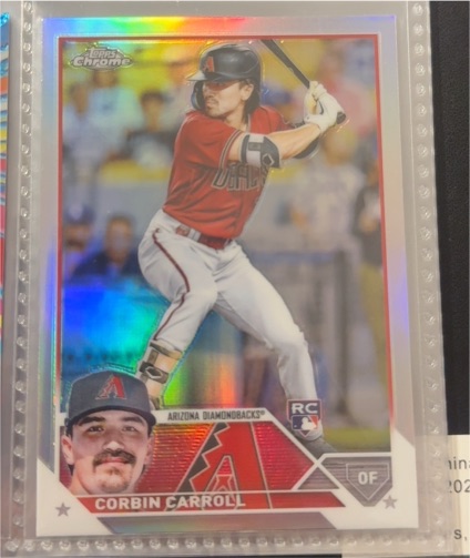 2023 Topps Chrome #95 Corbin Carroll — front