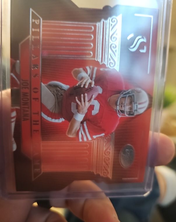 2025 Panini Silhouette #6 Joe Montana Pillars of the Game — front