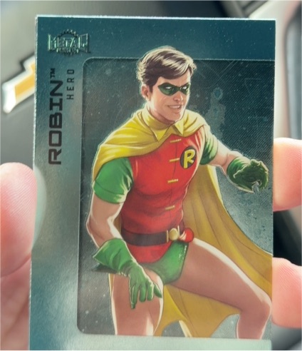 2025 Skybox Metal Universe Batman #45 Robin (Dick Grayson) — front