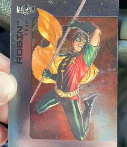 2025 Skybox Metal Universe Batman #3 Robin (Tim Drake) — front