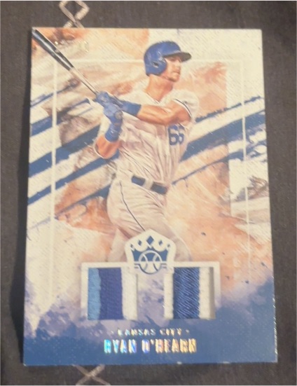 2019 Panini Diamond Kings DK Materials #DMS-RO Ryan O'Hearn — front
