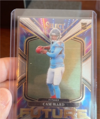 2025 Panini Select #25 Cam Ward — front