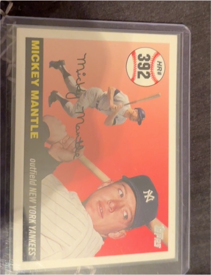 2006 Topps Multi-Year Issue Mickey Mantle Home Run History #MHR36 Mickey Mantle — front