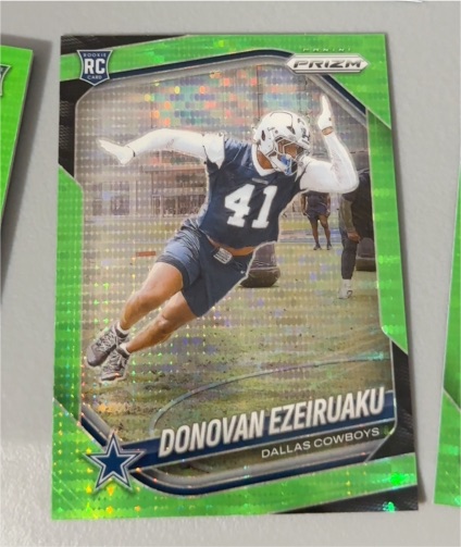 2025 Panini Prizm #314 Donovan Ezeiruaku — front