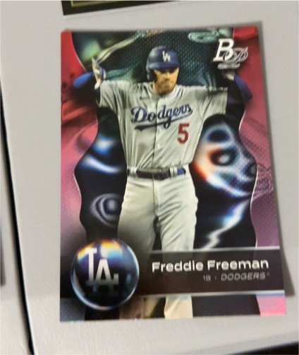 2023 Bowman Platinum #83 Freddie Freeman — front