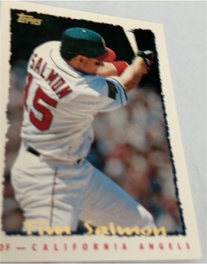 1995 Topps #200 Tim Salmon — front