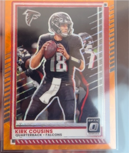 2025 Panini Donruss Optic #89 Kirk Cousins — front