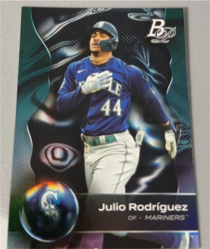 2023 Bowman Platinum #25 Julio Rodriguez — front