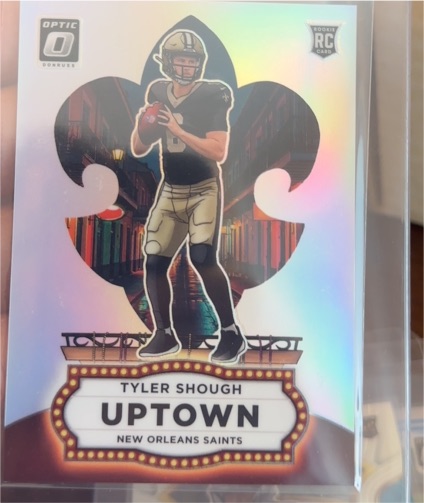 2025 Panini Donruss Optic #24 Tyler Shough Uptown Rookie — front