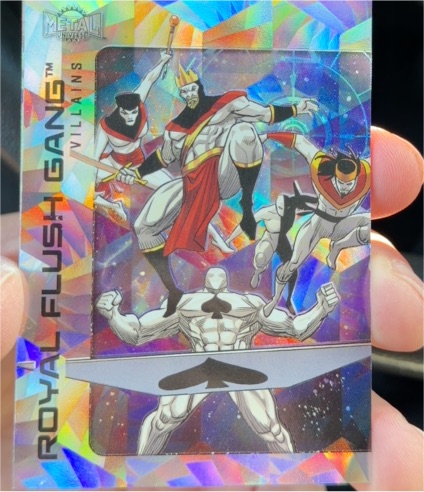 2025 Skybox Metal Universe Batman Royal Flush Gang #183 — front