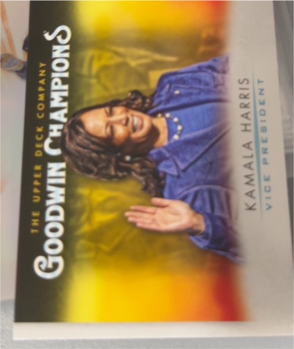 2021 Upper Deck Goodwin Champions #68 Kamala Harris Vice President — front