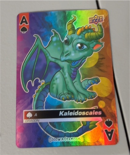 2021 Upper Deck Goodwin Champions #A Kaleidoscales Dragon — front