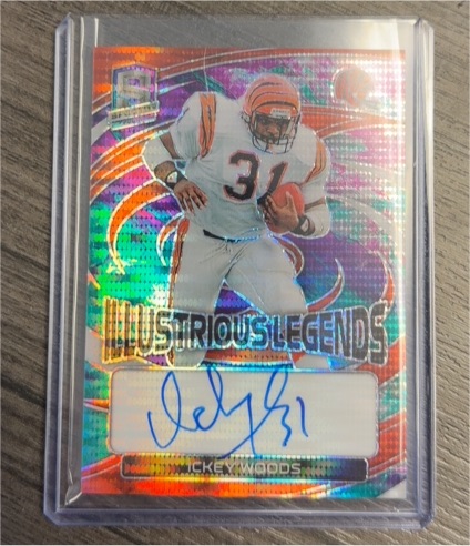 2023 Panini Spectra Illustrious Legends #IL-IW Ickey Woods — front