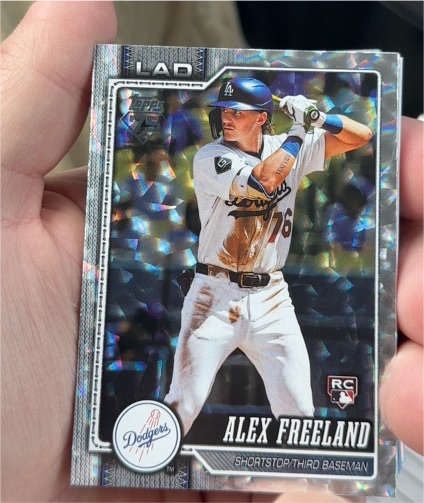 2026 Topps Series 1 #74 Alex Freeland — front