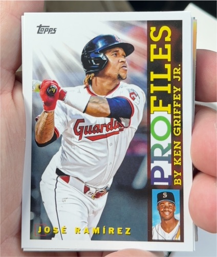 2026 Topps Series 1 Profiles #TP-9 Jose Ramirez — front
