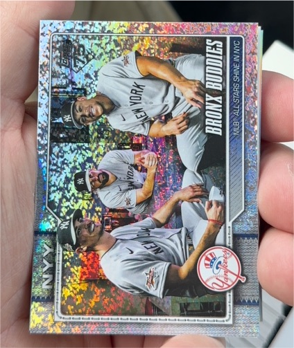 2026 Topps Series 1 #302 Bronx Buddies Yankees — front