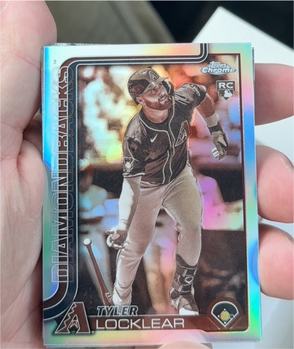 2025 Topps Chrome Update #USC80 Tyler Locklear — front