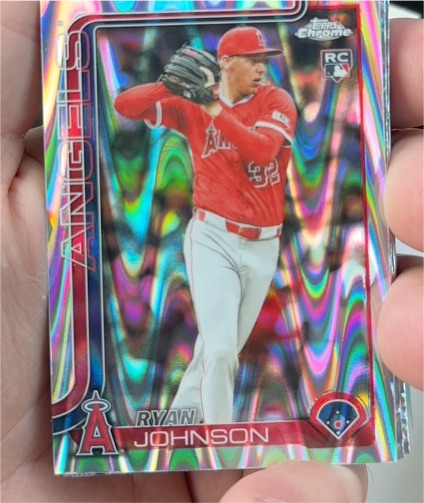 2025 Topps Chrome Update #USC116 Ryan Johnson — front