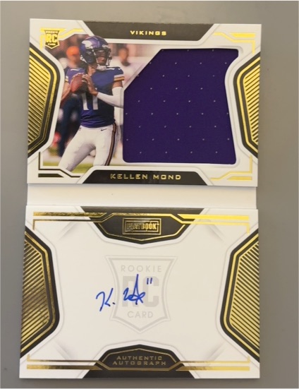 2021 Panini Playbook #206 Kellen Mond — front