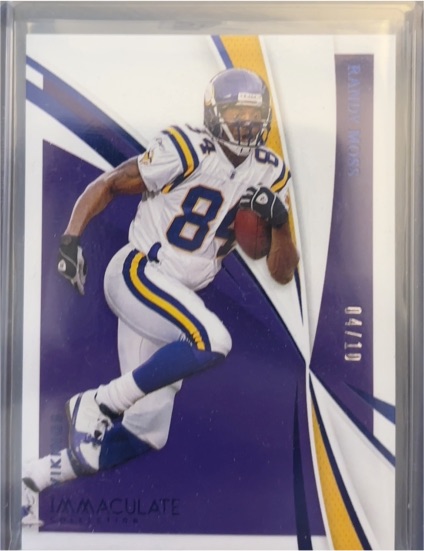 2021 Panini Immaculate Collection #79 Randy Moss — front