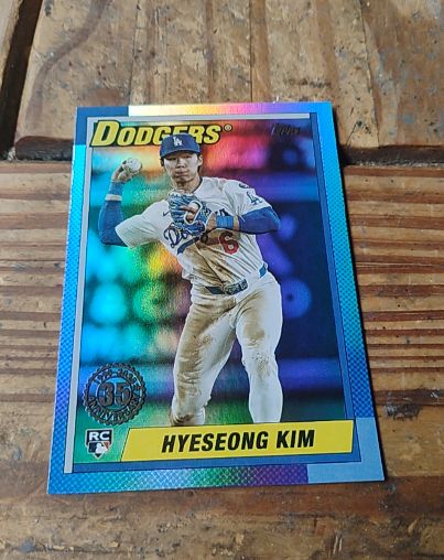 2025 Topps Update #U90-13 Hyeseong Kim — front