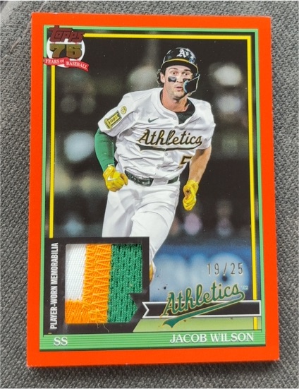 2026 Topps Series 1 #91R-JWI Jacob Wilson — front