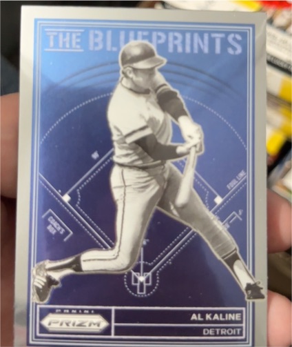 2023 Panini Prizm #TB11 Al Kaline The Blueprints — front