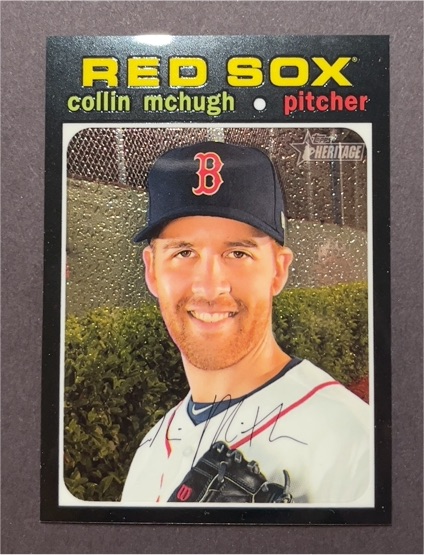 2020 Topps Heritage High Number Chrome #510 Collin McHugh — front