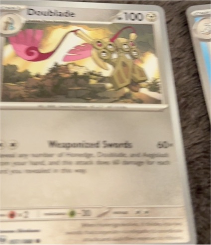 2016 Pokémon #057 Doublade — front