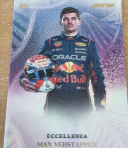 2024 Topps Eccellenza Max Verstappen — front