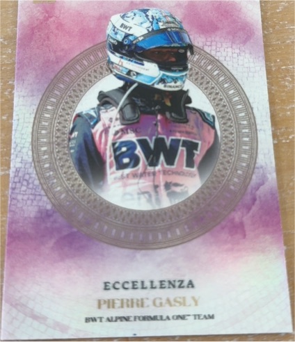 2024 Topps Eccellenza Formula 1 Pierre Gasly — front