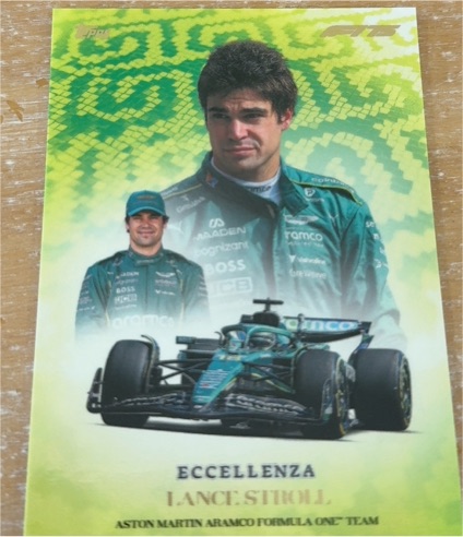 2024 Topps Eccellenza Formula 1 Lance Stroll Trionfo — front