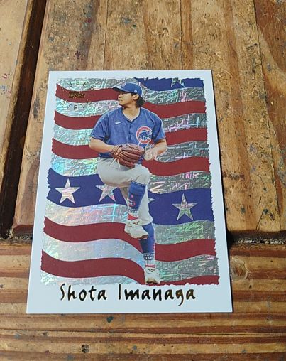 2025 Topps Archives 1995 Cyberstats #95C-16 Shota Imanaga — front