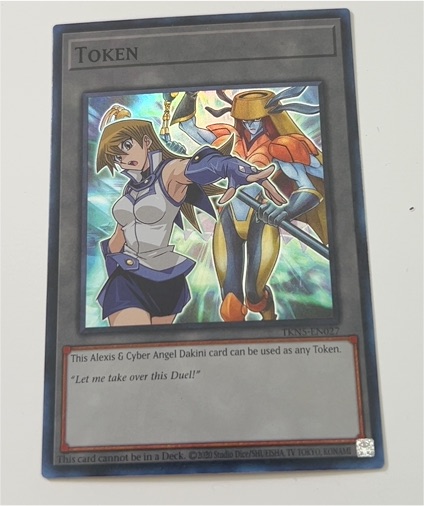 Yu-Gi-Oh! Token Alexis & Cyber Angel Dakini TKN5-EN027 — front