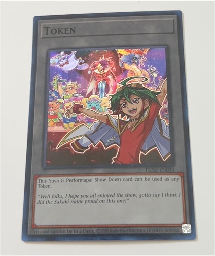 Yu-Gi-Oh! Token #TKN5-EN030 Yuya & Performapal Show Down — front