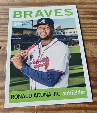 2025 Topps Archives #84 Ronald Acuña Jr. — front