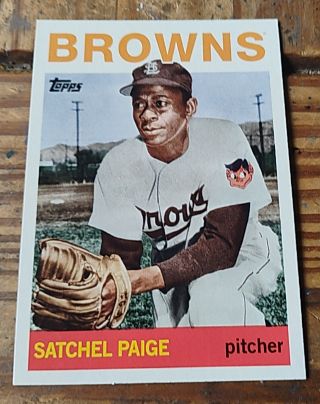 2025 Topps Archives 1964 Topps #62 Satchel Paige — front