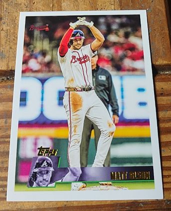 2025 Topps Archives #190 Matt Olson Atlanta Braves — front
