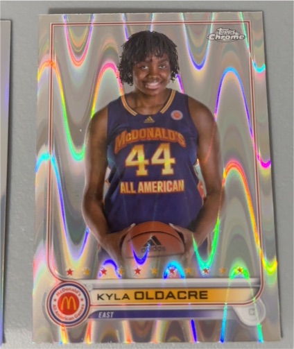 2022 Topps Chrome McDonald's All American #31 Kyla Oldacre — front