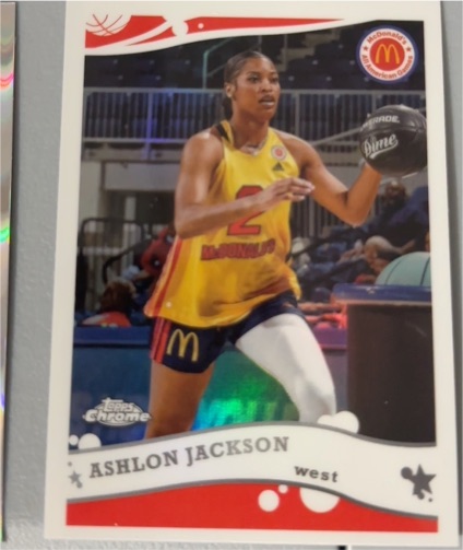 2022 Topps Chrome McDonald's All American #2K6-24 Ashlon Jackson — front