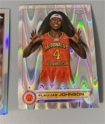 2022 Topps Chrome #93 Flau'Jae Johnson — front
