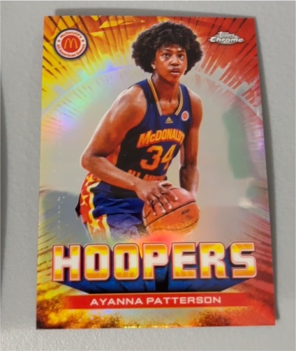 2022 Topps Chrome McDonald's All American #HS-19 Ayanna Patterson Hoopers — front